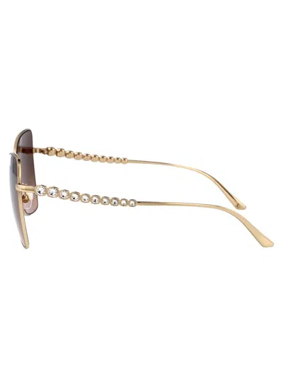 Jimmy Choo 0jc4010b Sunglasses In Gold