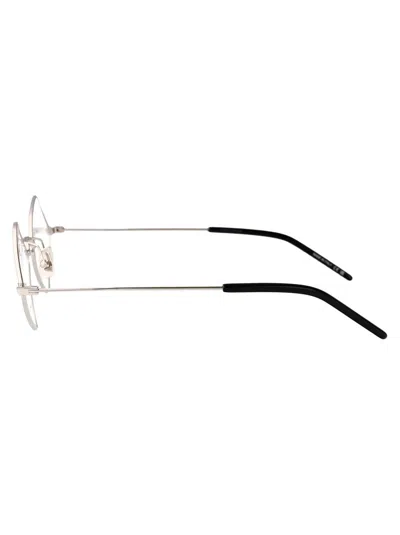 Saint Laurent Eyewear Eyewear In Silver-silver-transparent
