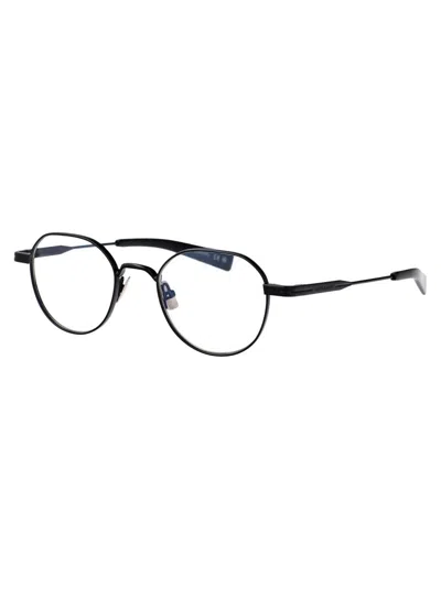 Saint Laurent Eyewear Optical In Black-black-transparent