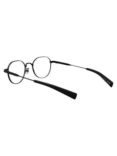 Saint Laurent Eyewear Optical In Black-black-transparent