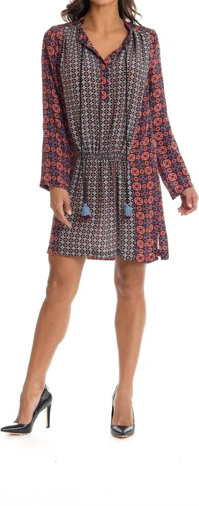 Tolani Amanda Tunic Dress In Medallion In Multi