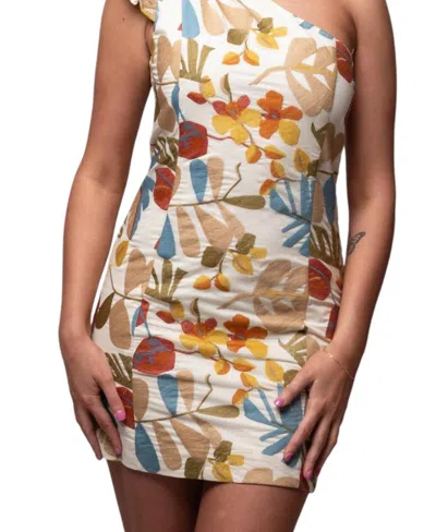 Greylin Sophia One Shoulder Dress In Multi In Multi