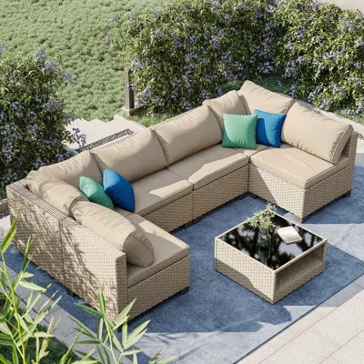 Streamdale Furniture Streamdale 7-piece Patio Furniture Set