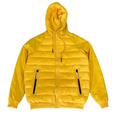 Cookies Men's Carpe Diem Quilted Hooded Jacket In University Gold In Multi