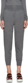 STELLA MCCARTNEY Grey Wool Lounge Pants