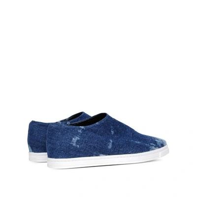 Shop Stella Mccartney Denim Nash Loafers