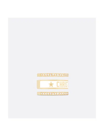 Dior Code Ring Set In Yellow