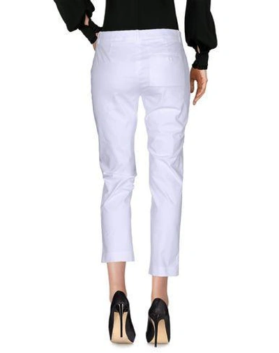 Shop Jil Sander Casual Pants In White