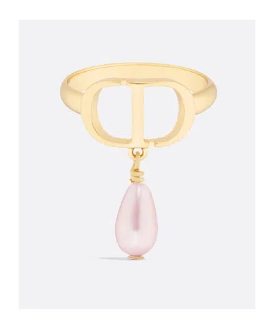 Dior Petit Cd Ring In Yellow