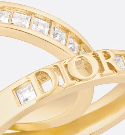 Dior Evolution Ring Set In Yellow