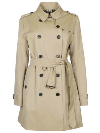 Shop Burberry Buckingham Trench In Sand