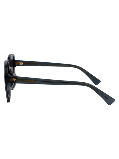 Bottega Veneta Sunglasses In Grey-grey-red