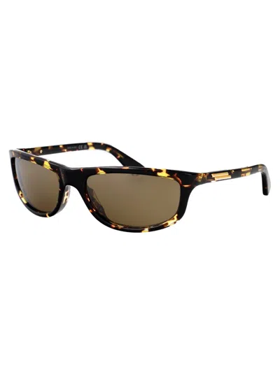 Bottega Veneta Sunglasses In Havana-havana-bronze