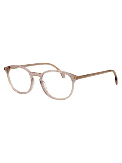 Gucci Demo Rectangular Men's Eyeglasses Gg0006oan 001 55 In Brown-brown-transparent
