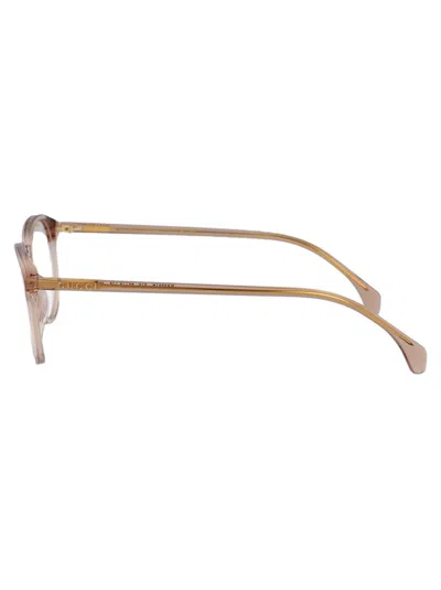 Gucci Demo Rectangular Men's Eyeglasses Gg0006oan 001 55 In Brown-brown-transparent