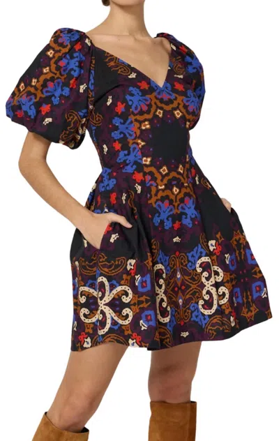 Cleobella Josette Mini Dress In Venezia Print In Multi