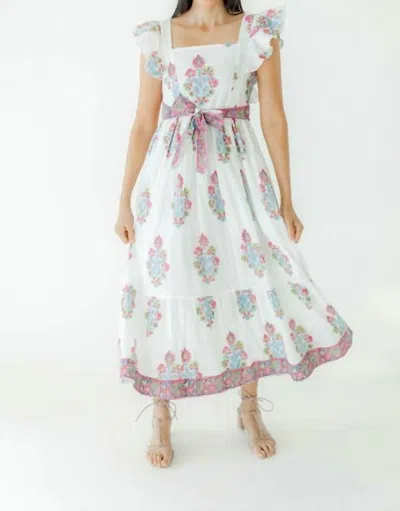 Victoria Dunn Sutton Maxi Dress In White In White