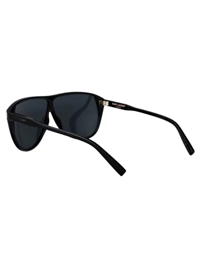 Saint Laurent Sl 731 Gaspar Sunglasses In Black-black-black