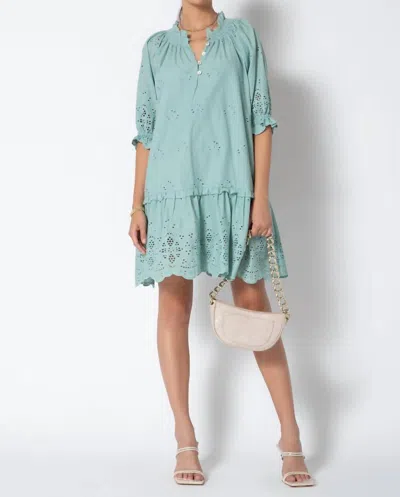 Tart Collections Mia Dress In Blue Stone In Blue