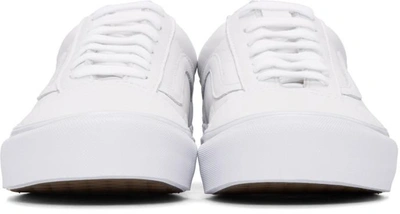 Shop Vans White Og Old Skool Lx Sneakers