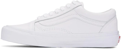 Shop Vans White Og Old Skool Lx Sneakers