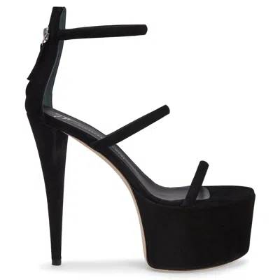 Giuseppe Zanotti Gz-aida Sandalen 150mm In Black
