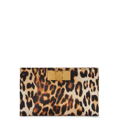 Giuseppe Zanotti Annhita Silk Clutch Bag In Multi