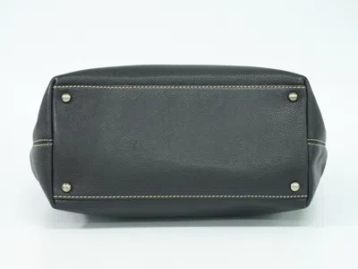 Pre-owned Chanel Cc Black Leather Tote Bag ()