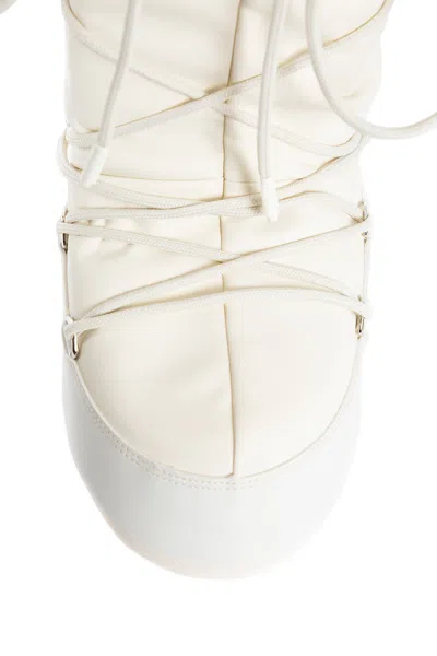Moon Boot Unisex White Boots In White