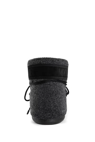 Moon Boot Icon Low Felt Snow Boots An In Black