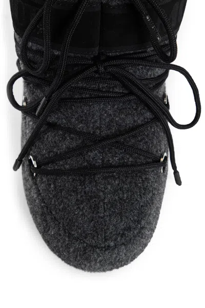 Moon Boot Icon Low Felt Snow Boots An In Black