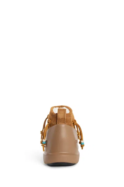 Moon Boot Woman Brown Boots In Brown