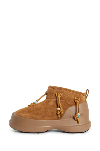 Moon Boot Woman Brown Boots In Brown
