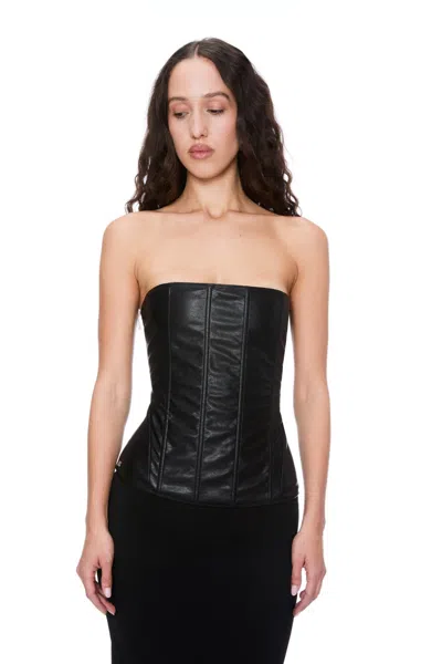 Ho24 Libra Corset In Black