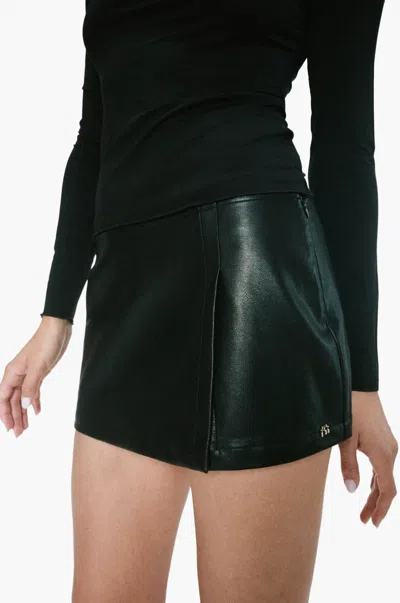 Ho24 Micro Mini Skirt In Black
