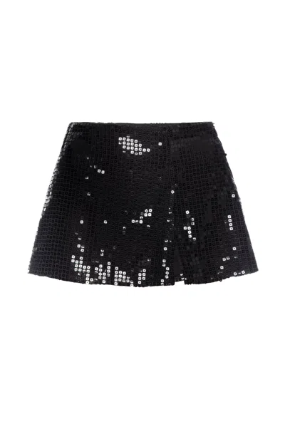 Ho24 Micro Mini Skirt In Black