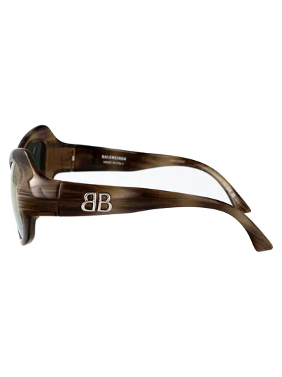 Balenciaga Injectate Havana Sunglasses