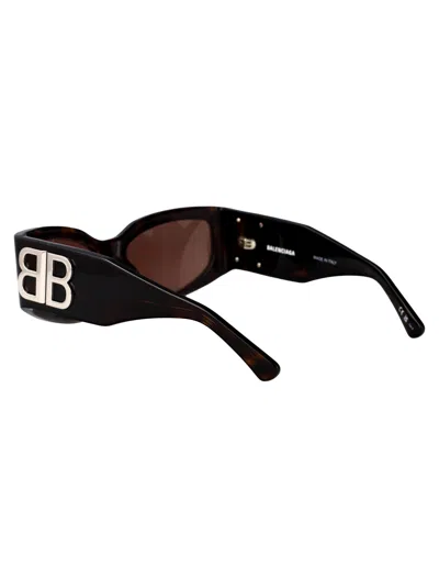 Balenciaga Grey Rectangular Ladies Sunglasses Bb0321s 001 57