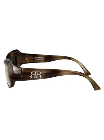 Balenciaga Injectate Havana Sunglasses