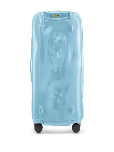 Crash Baggage Icon Suitcase In Blue