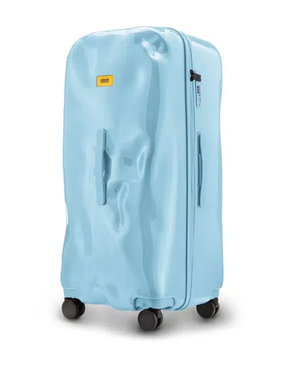 Crash Baggage Icon Suitcase In Blue