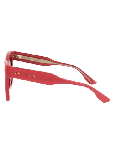 Gucci Womens Pink Gg1082s Cat-eye Acetate Sunglasses