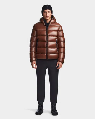 Rudsak Demian Men's Down Puffer Jacket In Multi