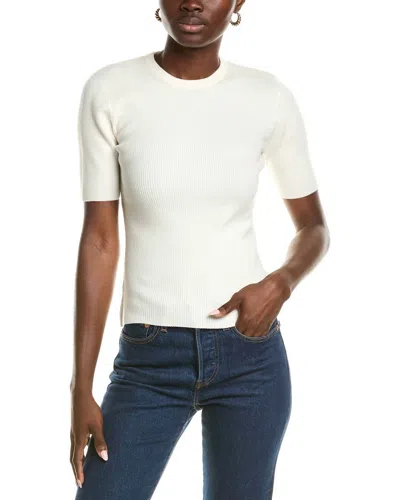 Derek Lam 10 Crosby Salma Ribbed Wool-blend Sweater In Multi