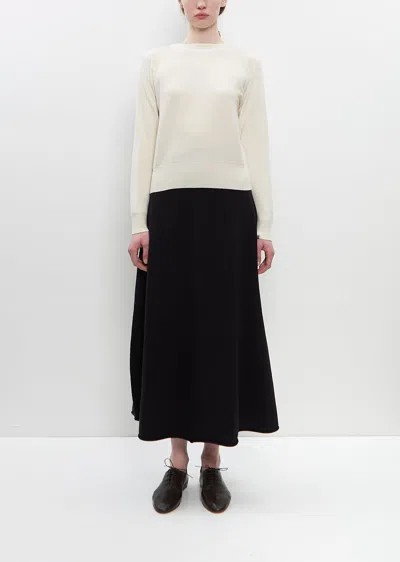 Extreme Cashmere Cashmere Nylon N°382 Belle Sweater In Cream