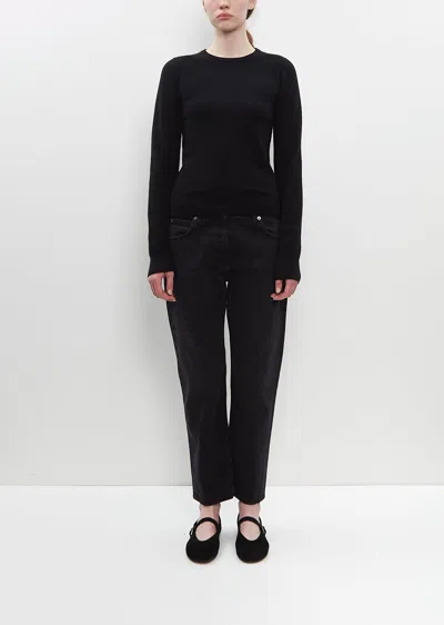 Extreme Cashmere Cashmere Nylon N°382 Belle Sweater In Raven