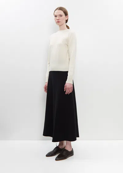 Extreme Cashmere Cashmere Nylon N°382 Belle Sweater In Cream