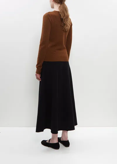 Extreme Cashmere Cashmere Nylon N°41 Body Sweater In Rust