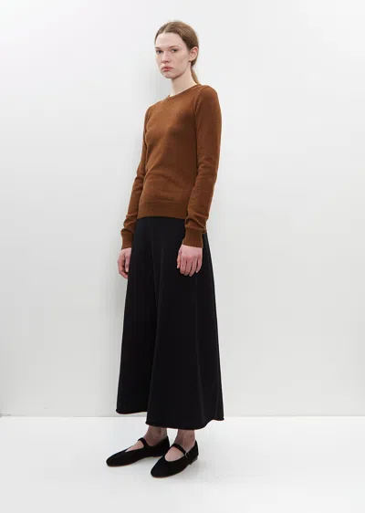 Extreme Cashmere Cashmere Nylon N°41 Body Sweater In Rust