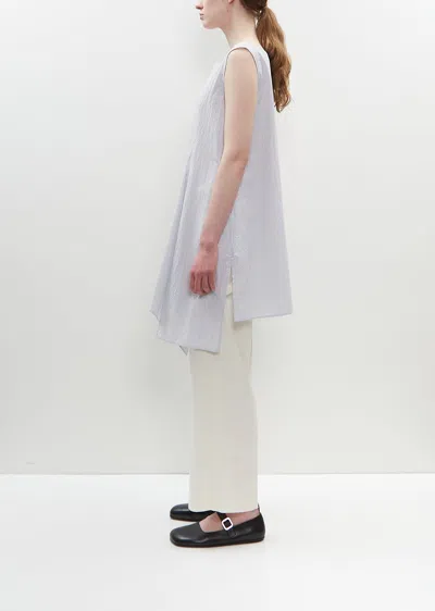 Y's Cotton Poplin Handkerchief Blouse In Off White 1
